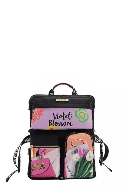Nicole Lee USA Multi-Pocket Travel Backpack - Tigbul's Variety Fashion Shop