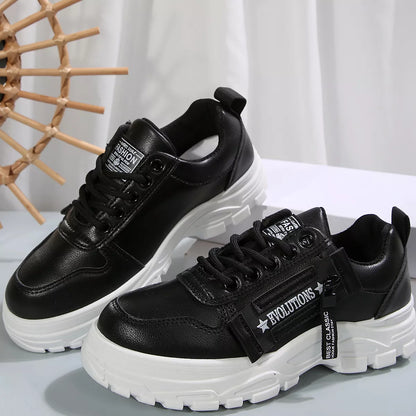 Lace Up Round Toe Athletic - Tigbul's Variety Fashion Shop