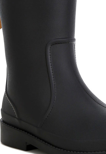 Overcloud Stylish High Rainboots - Tigbul's Variety Fashion Shop