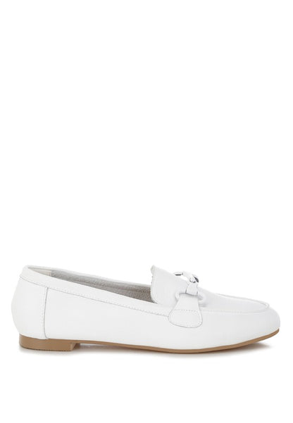 Taranis Monochromatic Horsebit Loafers - Tigbul's Variety Fashion Shop