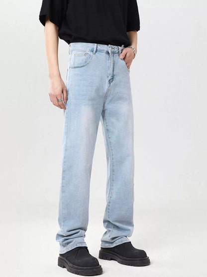 Men's Full Size Wide Leg Jeans Plus Size - Tigbul's Variety Fashion Shop