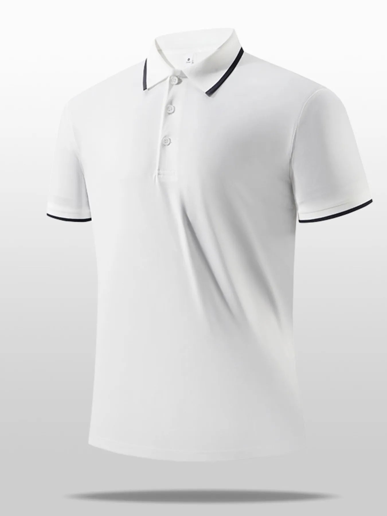 Men's Button Detail Short Sleeve Polo Shirt Size M up to 5XL - Tigbul's Variety Fashion Shop