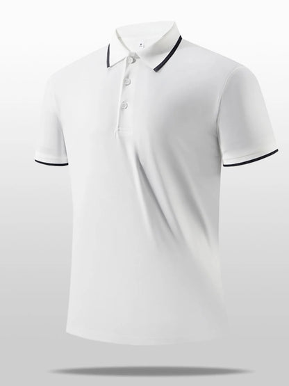 Men's Button Detail Short Sleeve Polo Shirt Size M up to 5XL - Tigbul's Variety Fashion Shop