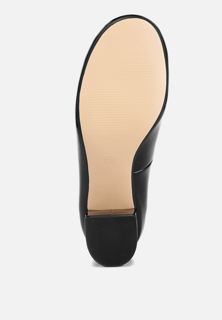 Debbie Ankle Strap Low Block Heel Sandals - Tigbul's Variety Fashion Shop