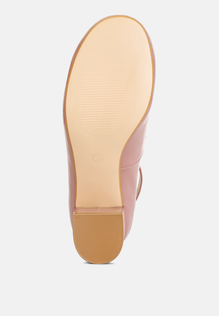 Debbie Ankle Strap Low Block Heel Sandals - Tigbul's Variety Fashion Shop