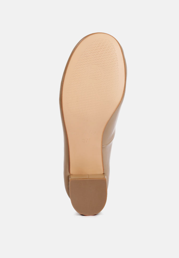 Debbie Ankle Strap Low Block Heel Sandals - Tigbul's Variety Fashion Shop