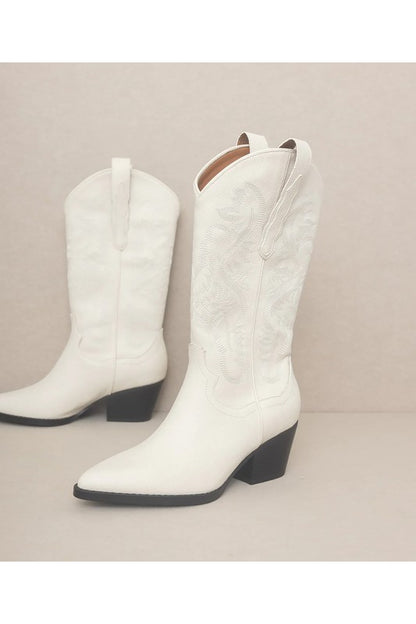 AMAYA-CLASSIC WESTERN BOOTS - Tigbuls Variety Fashion