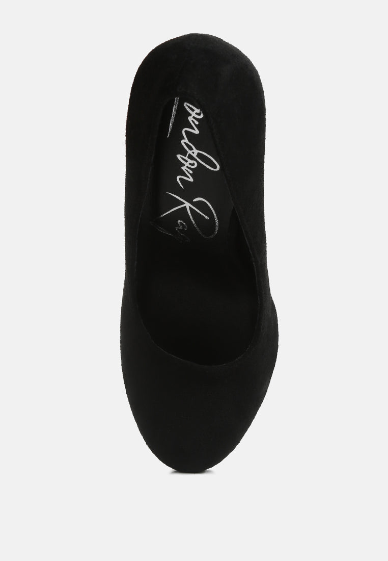 Delia Seude Block Heel Pumps