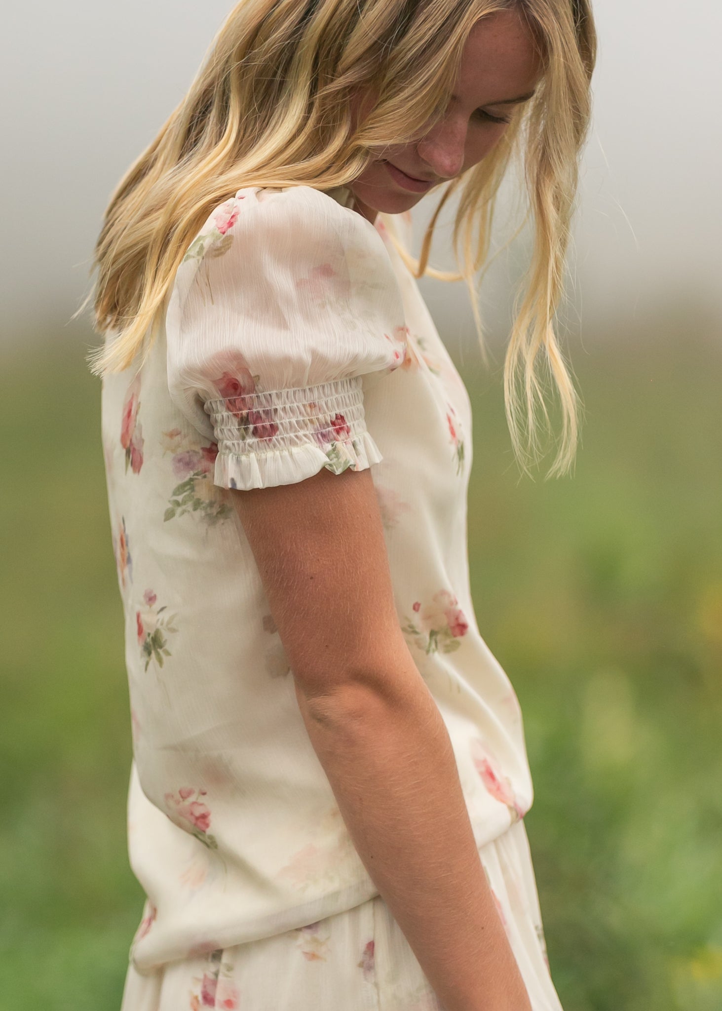 Dempsey Puff Short Sleeve Top - FINAL SALE