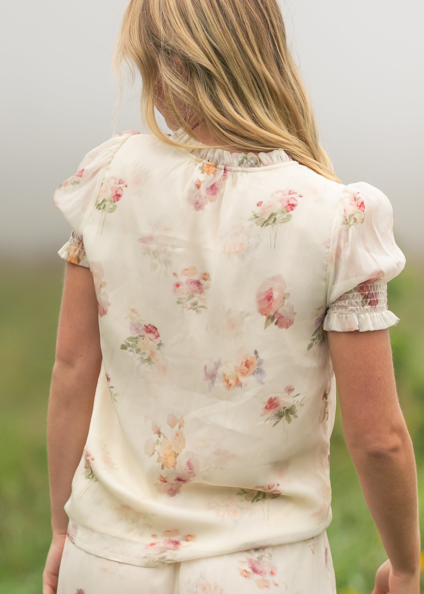 Dempsey Puff Short Sleeve Top - FINAL SALE