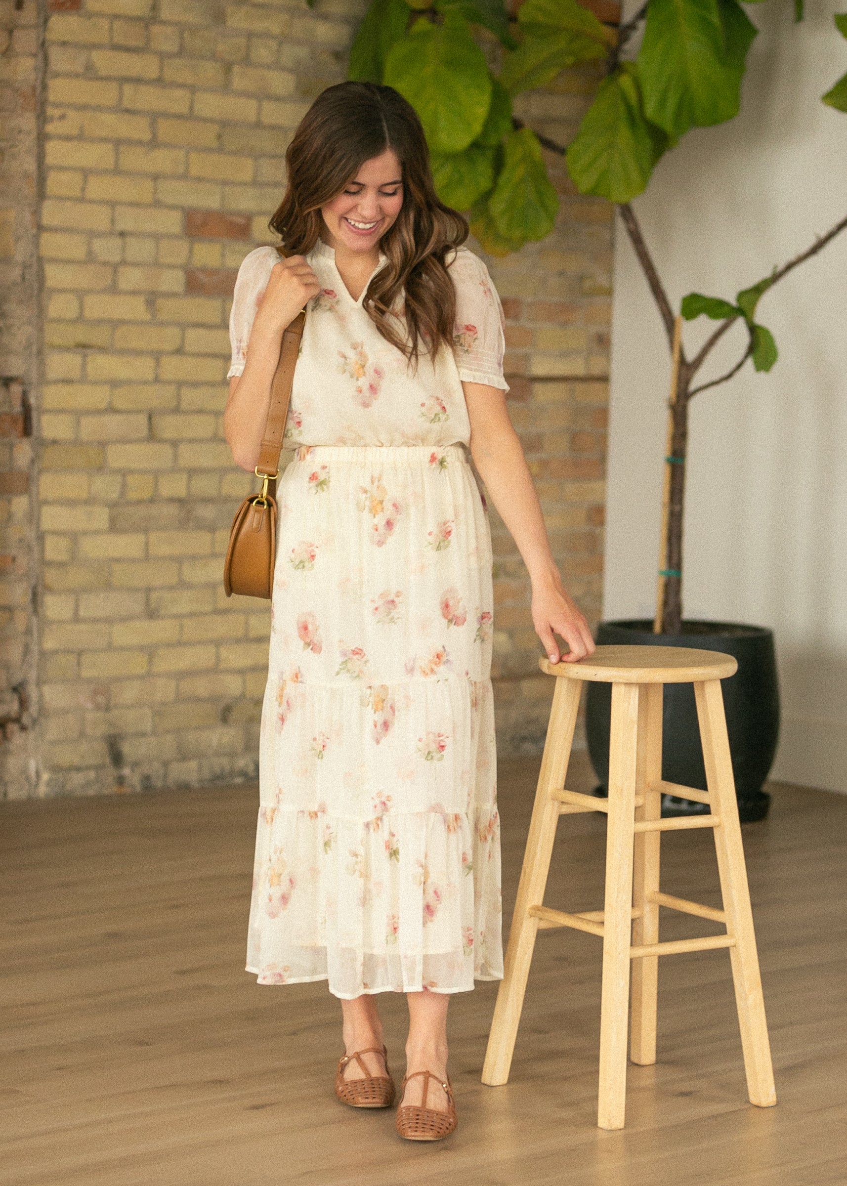 Dempsey Puff Short Sleeve Top - FINAL SALE