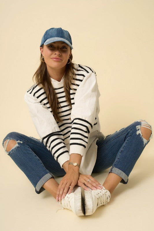 Destroyed Boyfriend Jeans - Tigbul's Variety Fashion Shop