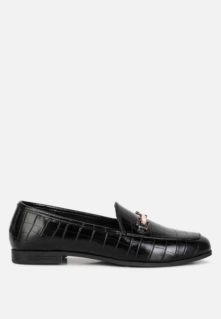 Deverell Street-Smart Horsebit Embellished Loafers - Tigbul's Variety Fashion Shop