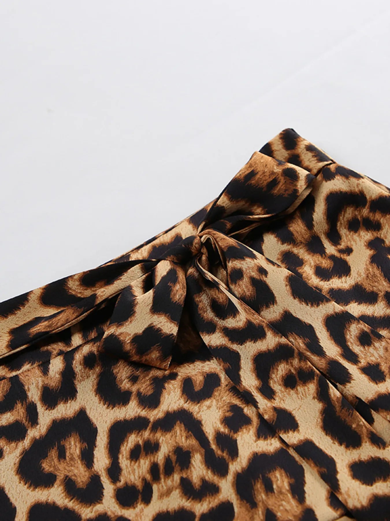 Leopard Print Mini Skirt - Tigbul's Variety Fashion Shop