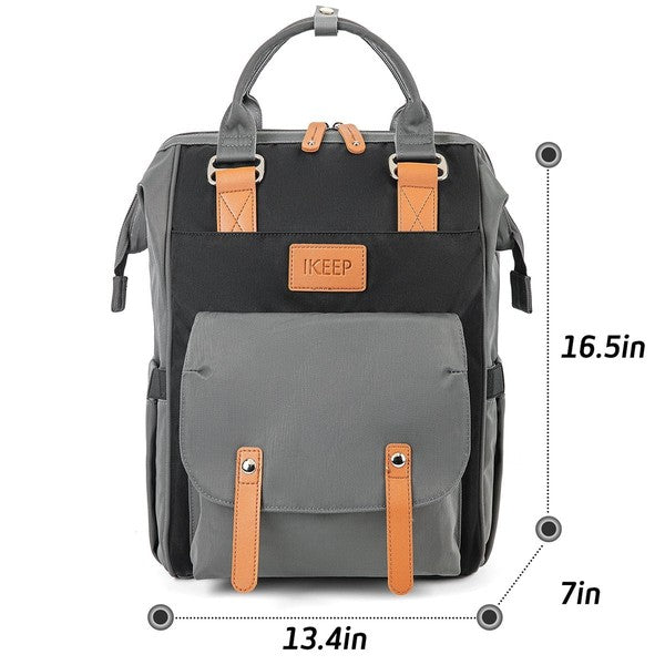 Crazy Pockets Backpack Diaper Bag - Tigbul's Variety Fashion Shop