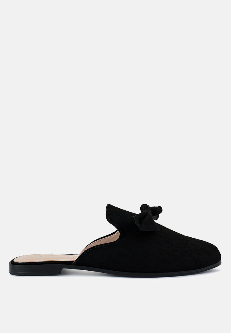 Dobos Casual Walking Bow Mules - Tigbul's Variety Fashion Shop