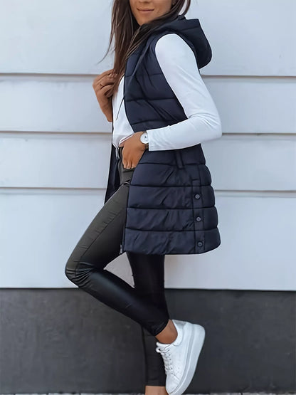 Zip Up Hooded Winter Coat - Tigbul's Variety Fashion Shop