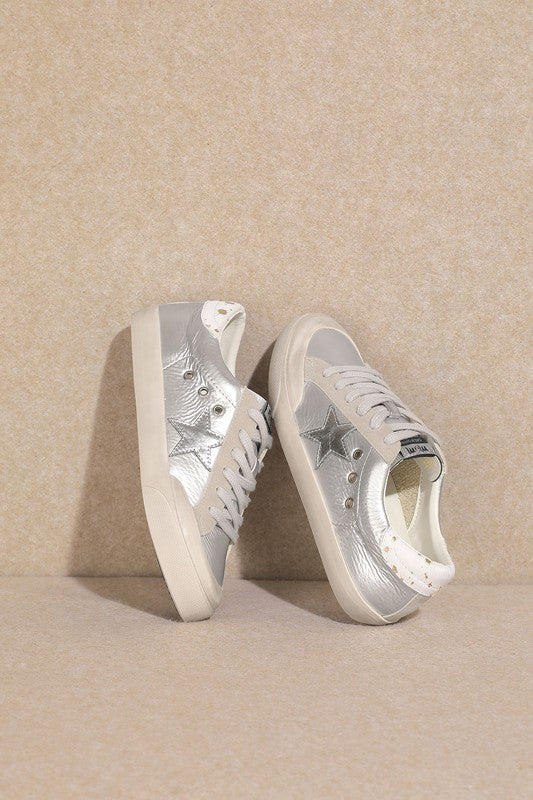 Star, Low Top Sneakers - Tigbul's Variety Fashion Shop