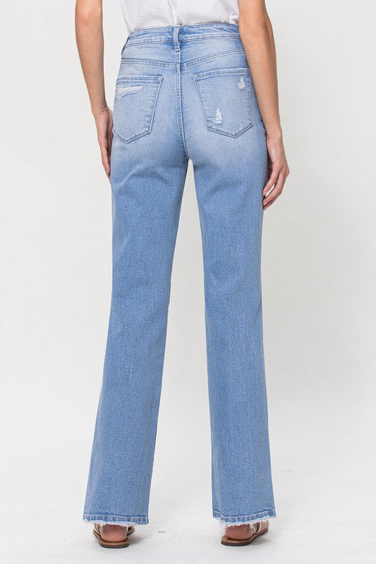 High Rise Vintage Flare Jeans - Tigbuls Variety Fashion