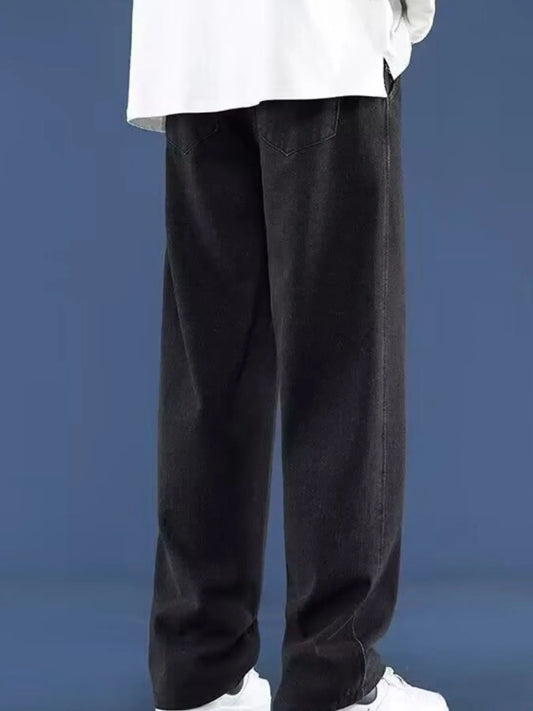 Men's Full Size Wide Leg Jeans Plus Size - Tigbul's Variety Fashion Shop