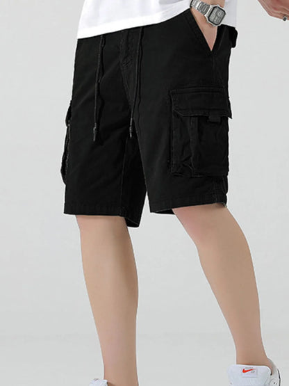 Men's Drawstring Cargo Shorts - Tigbul's Variety Fashion Shop