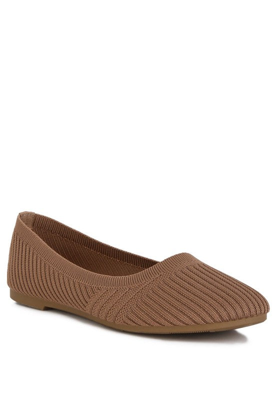 Ammie Solid Casual Ballet Flats - Tigbul's Variety Fashion Shop