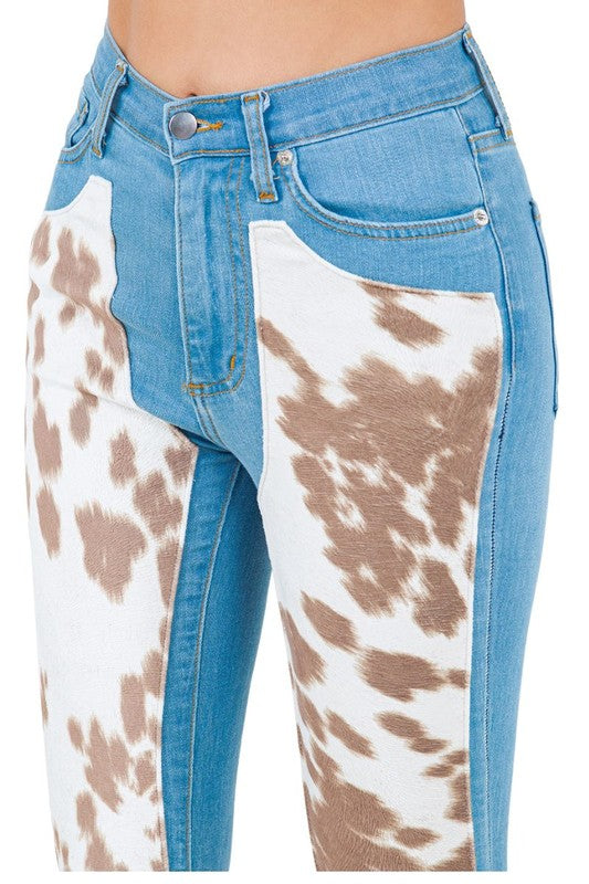 Rodeo Bell Bottom Jean Light Wash- inseam 30 - Tigbul's Variety Fashion Shop