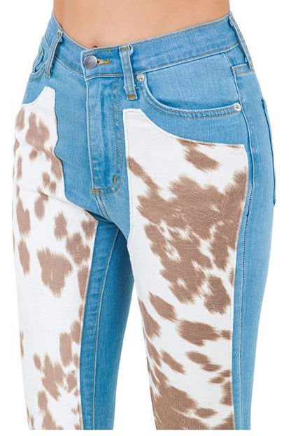 Rodeo Bell Bottom Jean Light Wash- inseam 30 - Tigbul's Variety Fashion Shop