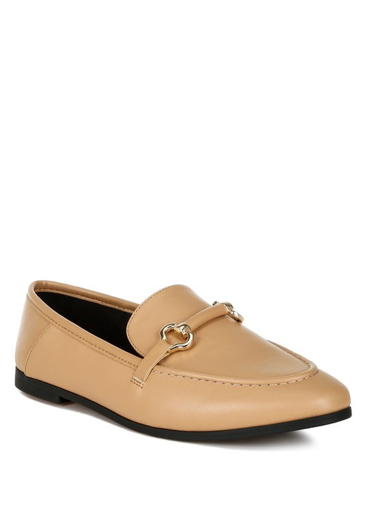 Melisma Horsebit Embellished Loafers - Tigbul's Variety Fashion Shop