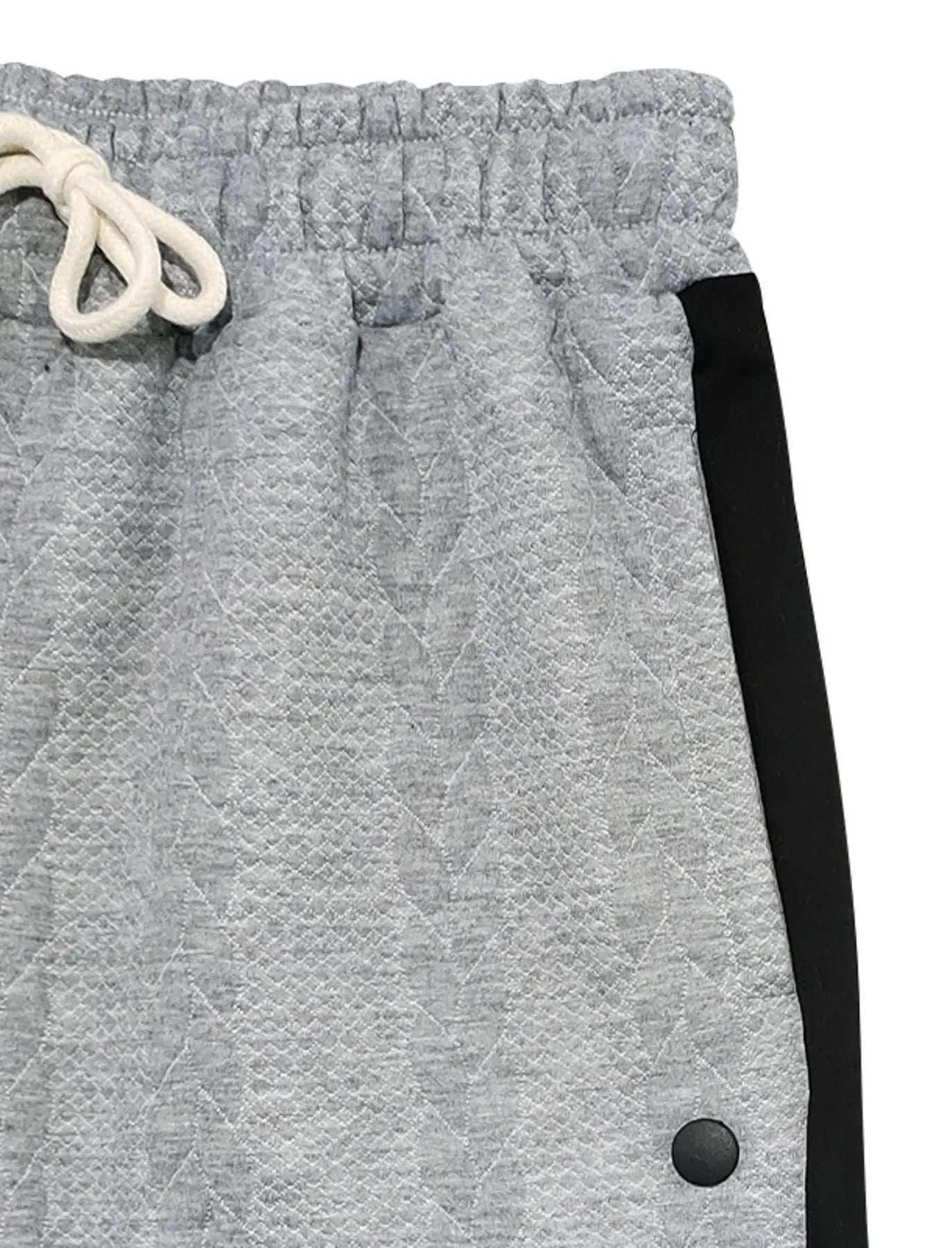 Men's Full Size Textured Drawstring Pants Plus Size - Tigbul's Variety Fashion Shop