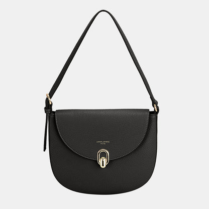 David Jones Metal Buckle Shoulder Bag - Tigbul's Variety Fashion Shop