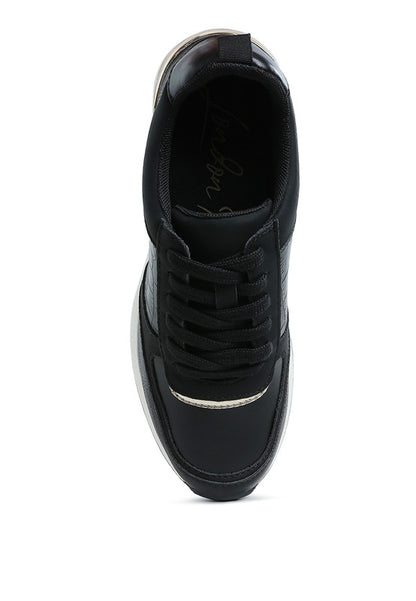 Noltas Chunky Wedge Heel Sneaker - Tigbul's Variety Fashion Shop