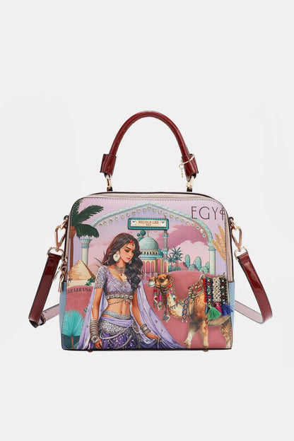 Nicole Lee USA Queen Cleopatra Handbag - Tigbul's Variety Fashion Shop