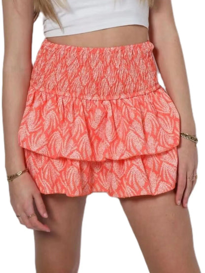 Layered Mini Skirt - Tigbul's Variety Fashion Shop