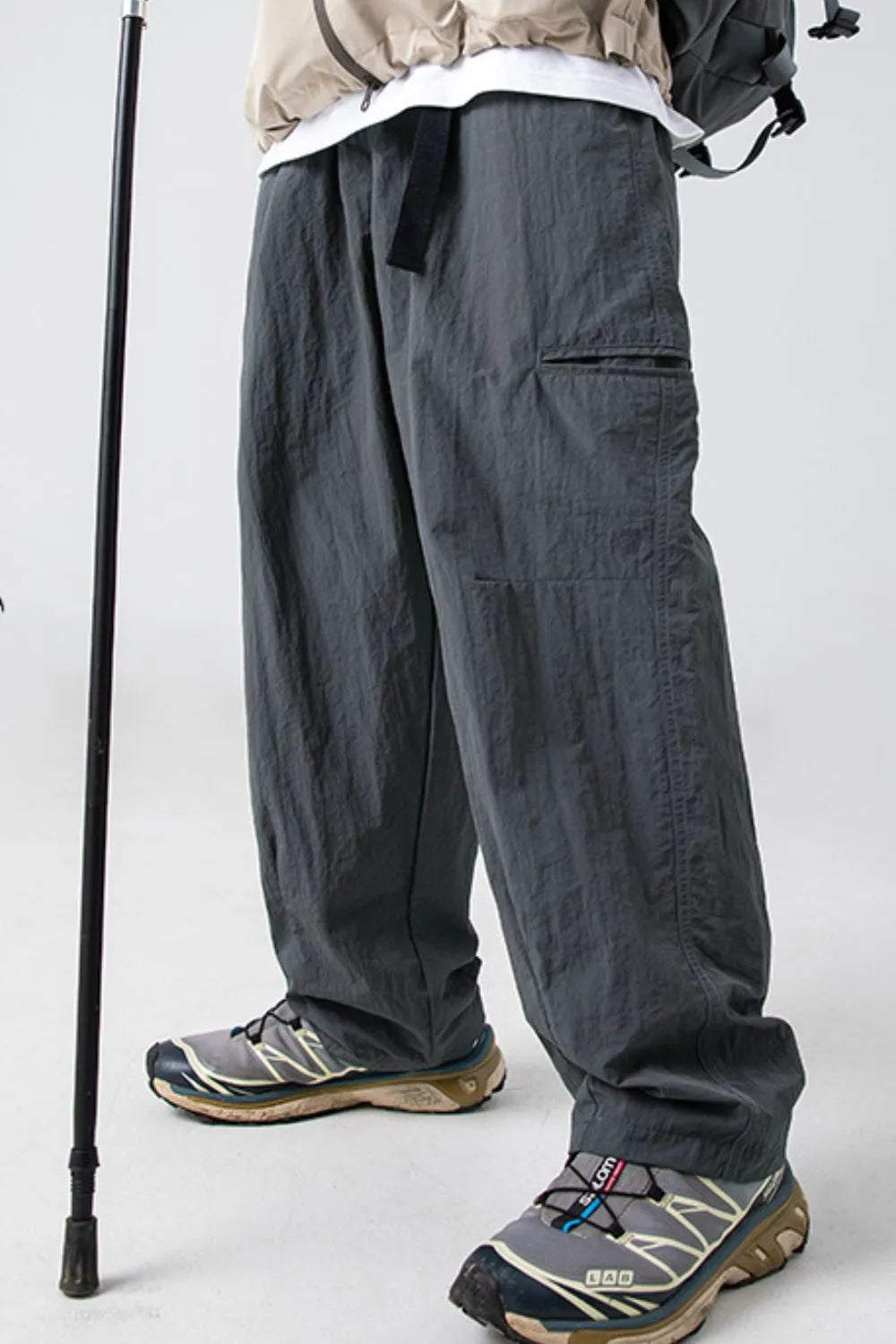 Men's Plus Size Elastic Waist Pants - Tigbul's Variety Fashion Shop