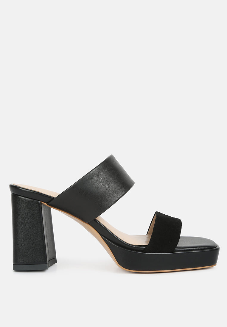 Eddlia Slip On Platform Sandals - Tigbul's Variety Fashion Shop
