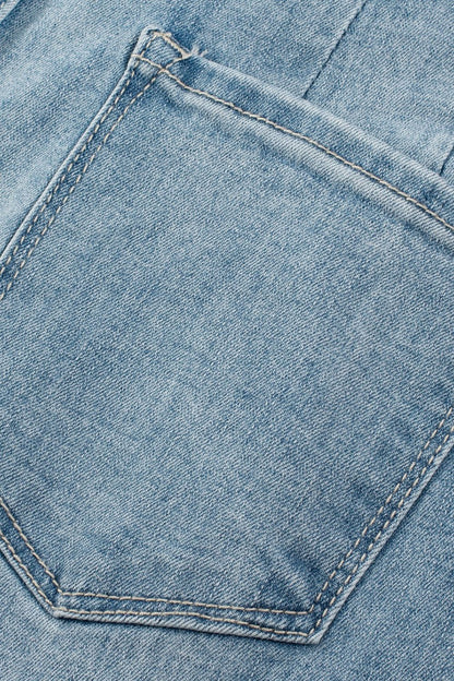Button Fly High Waist Jeans - Tigbul's Variety Fashion Shop
