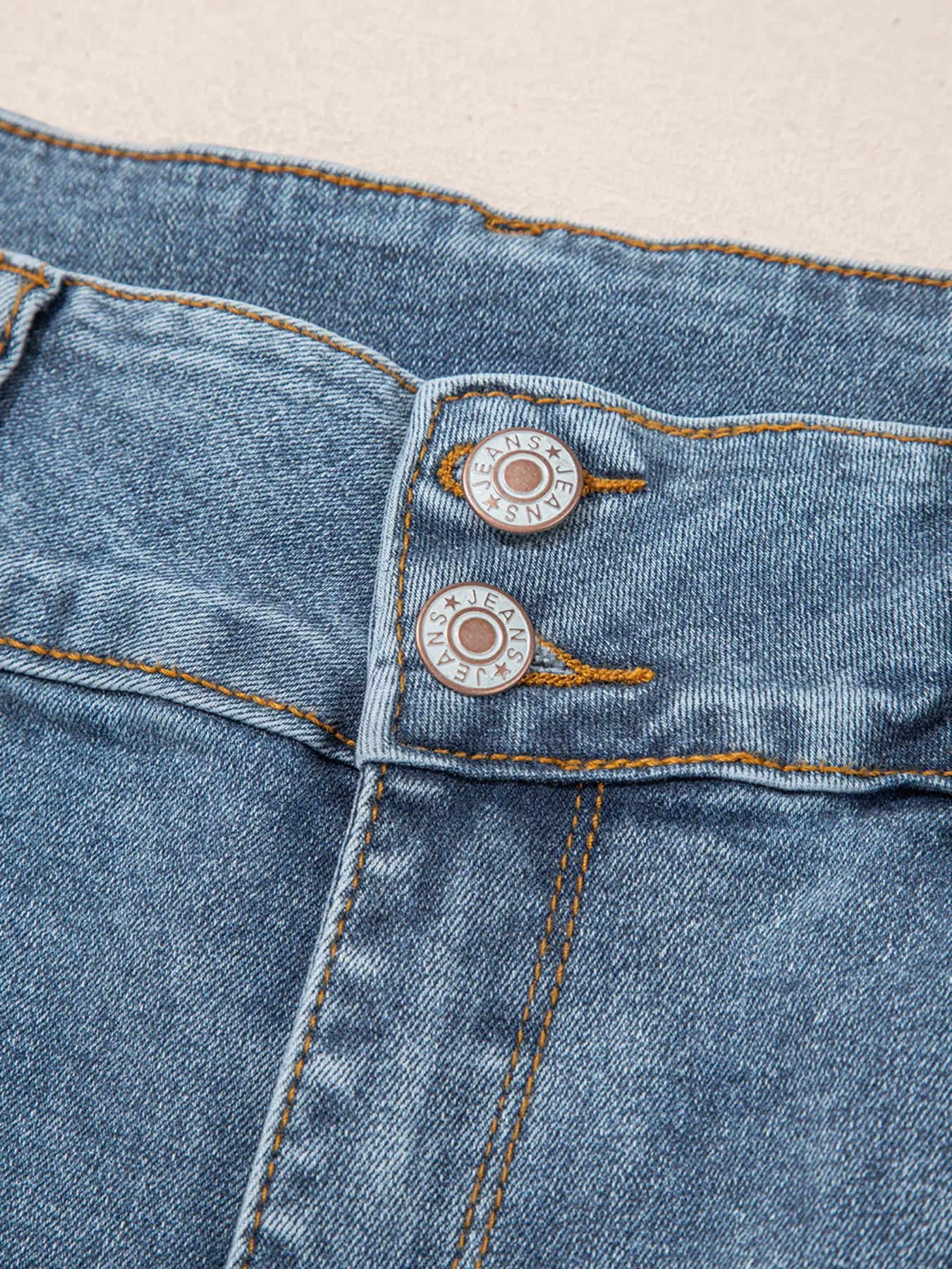High-Waisted Flare Jeans with Seam Detail - Tigbul's Variety Fashion Shop