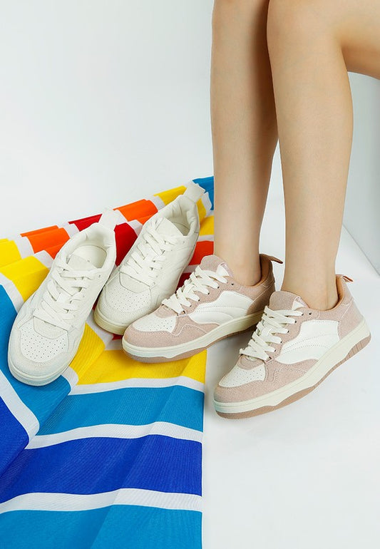 Surfer Faux Leather Casual Sneakers - Tigbul's Variety Fashion Shop
