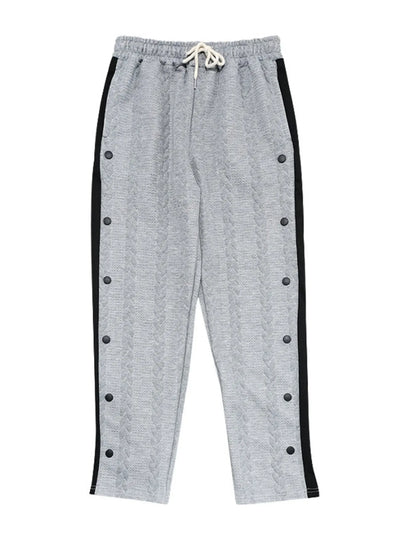 Men's Full Size Textured Drawstring Pants Plus Size - Tigbul's Variety Fashion Shop