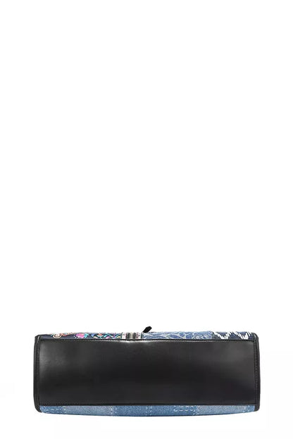 Nicole Lee USA Bosque de Amor Denim Tote Bag - Tigbul's Variety Fashion Shop
