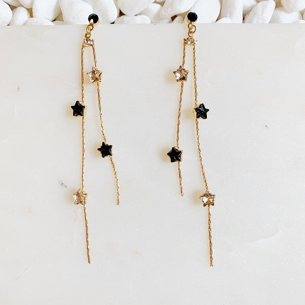 Strands of Stars Earrings - Tigbuls Variety Fashion