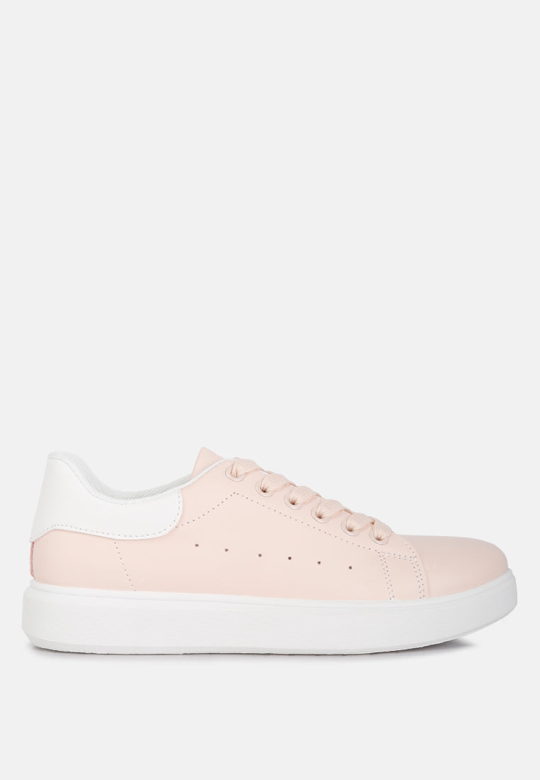 Enora Comfortable Lace Up Sneakers - Tigbul's Variety Fashion Shop