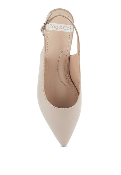 Hocane Real Suede Leather Slingback Sandals - Tigbul's Variety Fashion Shop