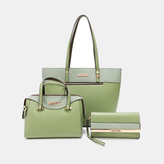 Nicole Lee USA 3-Piece Handbag Set - Tigbul's Variety Fashion Shop