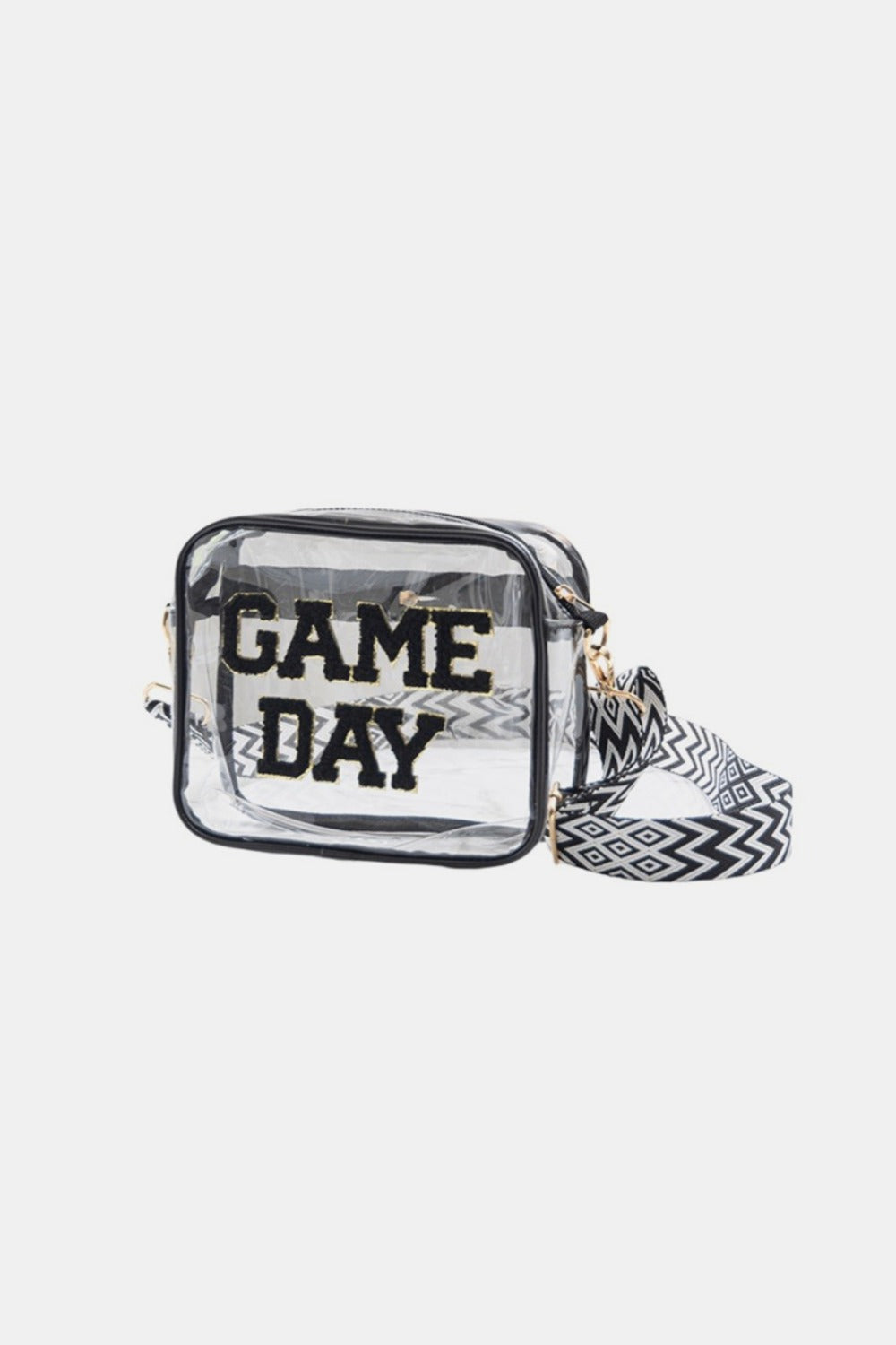 Zenana GAME DAY Stadium Approved Transparent Crossbody Bag - Tigbul's Variety Fashion Shop