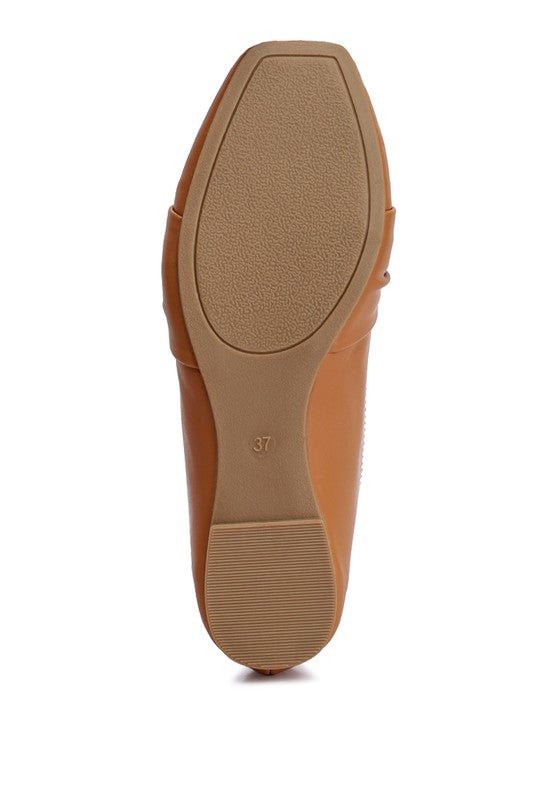 Denali Recycled Faux Leather Flat Loafers - Tigbul's Variety Fashion Shop