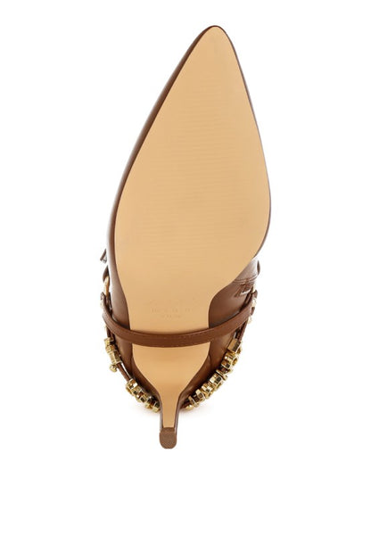 Nicene Harness Detail Stiletto Boots - Tigbul's Variety Fashion Shop