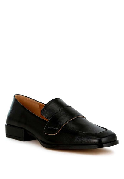 Jongs Metallic Penny Loafers - Tigbul's Variety Fashion Shop