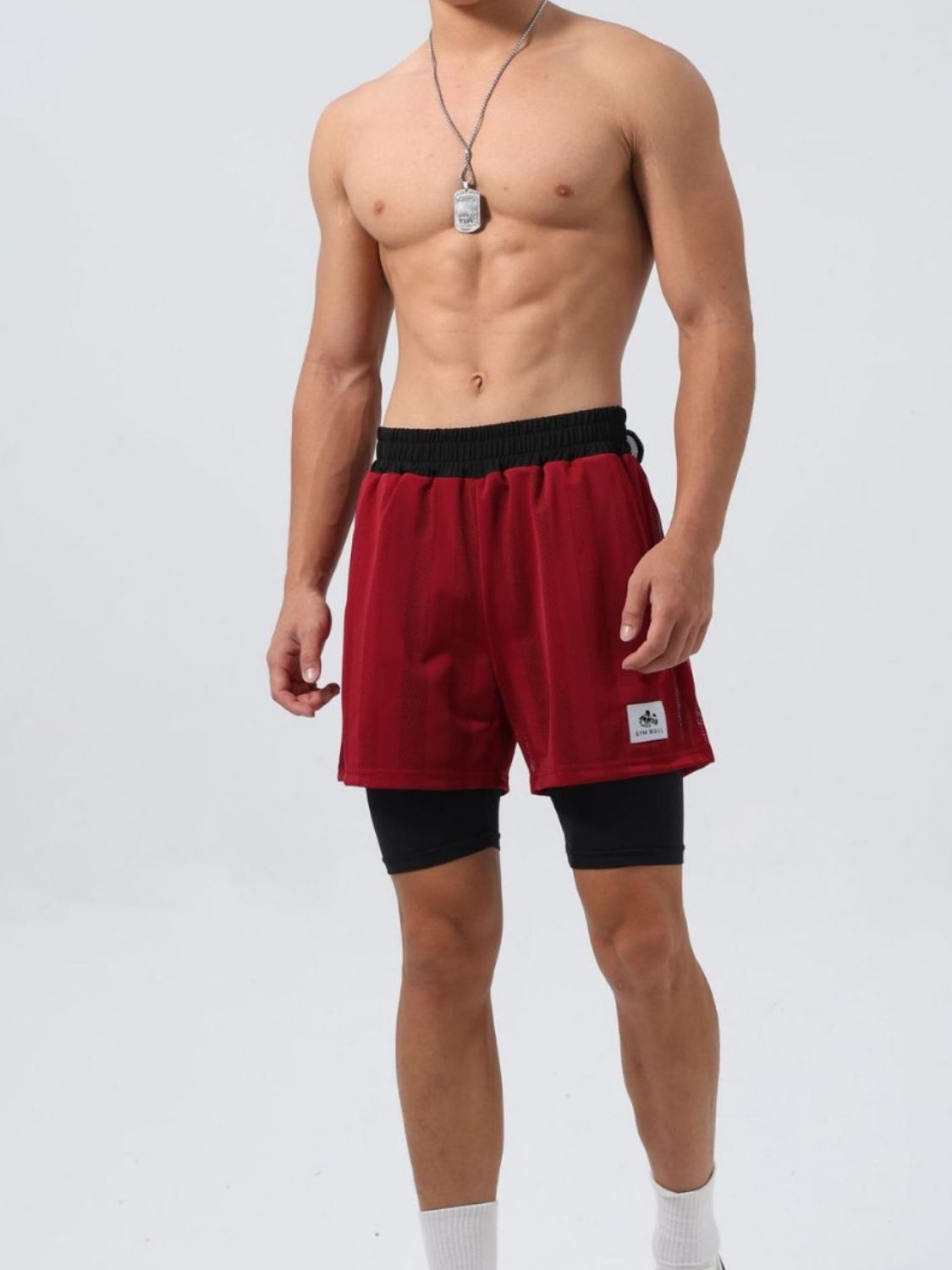 Men's Plus Size Elastic Waist Shorts - Tigbul's Variety Fashion Shop